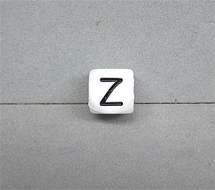 Buchstabenwürfel Silikon 10mm Z